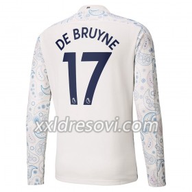 Manchester City Kevin De Bruyne 17 Treći Nogometni Dres 2020-2021 Dugim Rukavima
